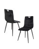 Chaise S200 Velvet Noir 66,00 €