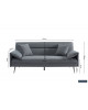 Canapé Lit Sivas Gris 200 cm 429,00 €