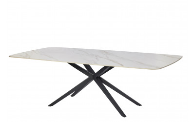 Table Céramique Tonneau Blanc & Cognac 869,00 €