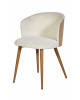 Chaise ST 2401 Blanc & Cognac 117,00 €