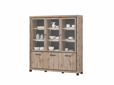 Vitrine Large 3 Portes Elegance 191 cm 585,00 €