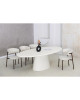 Table Ovale en Cimentex Pied Central 969,00 €