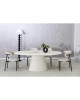 Table Ovale en Cimentex Pied Central 969,00 €