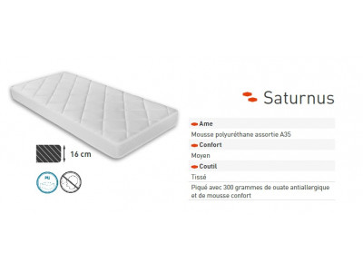 Matelas Saturnus 179,00 €